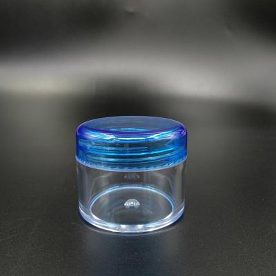 China Smooth Surface Customized Logo Plastic Cosmetic Jar with Customized Printing and Surface for sale
