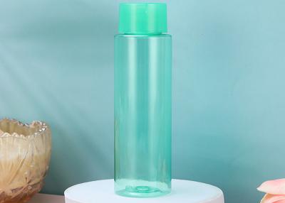 China Botella plástica transparente verde de la tapa 100ml de los PP con el tapón de tuerca ISO9001 en venta