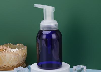 China Empty Blue Mousse Facial Cleanser Foam Pump Bottle Screen Printing OEM for sale