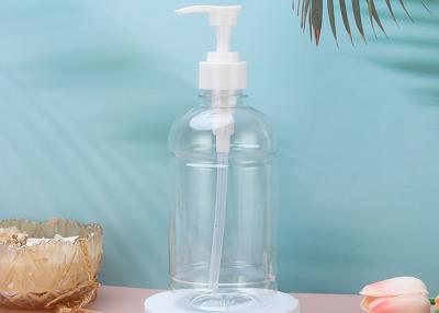 China 480ml Empty clear Plastic Pump Bottles Dispenser for Massage Oil, Liquid Soap for sale