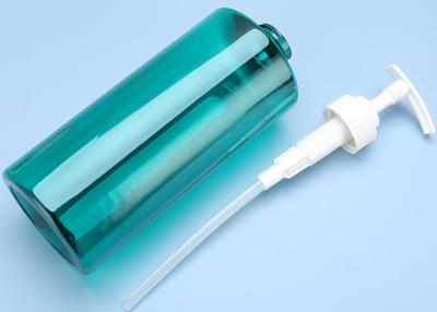 China Garrafas livres da loção do ANIMAL DE ESTIMAÇÃO do látex azul de BPA com bomba 81*185mm à venda
