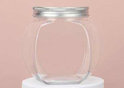 China Plastikglas-Behälter 65mm großer Öffnung für trockene Nahrungsmittelerdnussbutter zu verkaufen