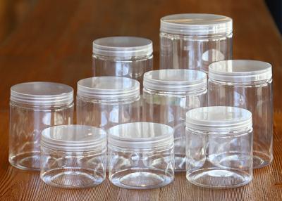 China 300ml Candy Nut Food Storage Container Hexagonal PET Plastic Jar en venta