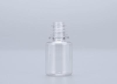 China 5ml PET E Liquid Dropper Bottles Childproof Screen Printing for sale