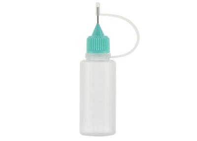 China 20ml PE Plastic Squeezable Dropper Bottles with Needle Tip Caps for E-liquids, All Liquids Bottles for sale