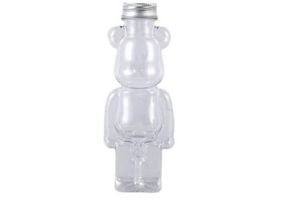China Snack Storage 38mm PET Plastic Honey Bear Bottles 400ML 500ML for sale