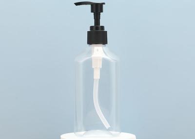 China Empty Clear Plastic Lotion Bottles With Pump Dispenser for sale