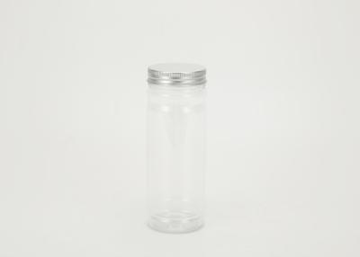 China 500ml Plastic Beverage Cans PET Plastic Jar With Aluminum Lids for sale