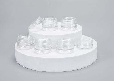 China Smooth Surface Plastic Makeup Jars Leak Proof for sale