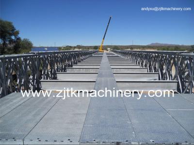China Compact 200,bailey bridge, steel bridge ,Double lane  ,7.35m ,Heavy Loading for sale