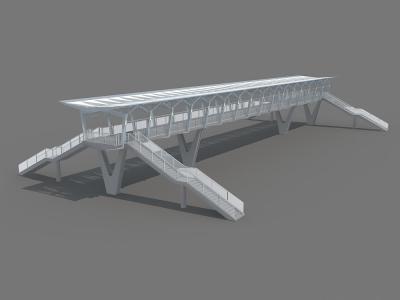 China Puente peatonal, puente de la acera, puente de acero ligero, puentes de acero prefabricados en venta