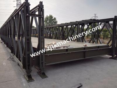 China Acero Bailey Bridge, 200 modelos/acuerdos pintados, compactos el 100,9~60m en venta