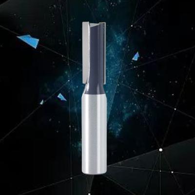 China Anticorrosive Two Flute Straight Router Bits Wear Resistant Industrial Grade for sale