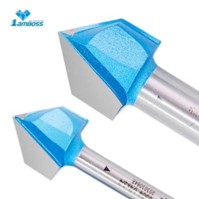 China V Shape Carving Bit Moulding Router Bits Carbide End Mills For Sawmill And Wood à venda
