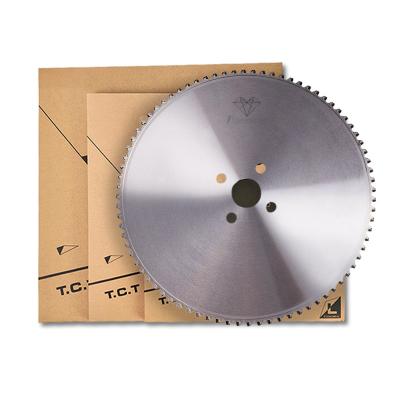 China Cold Metal Circular Saw Blades 80mm Arbor For Steel Solid Bar Cutting Smooth Cutting Surface for sale