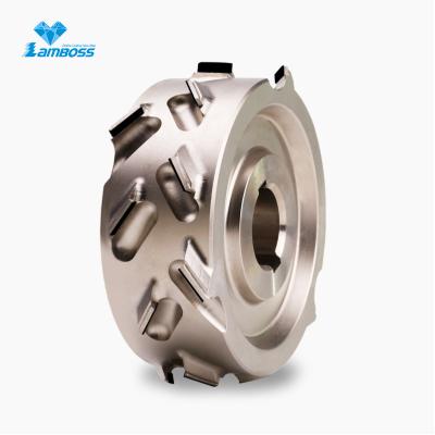 China PCD Diamond Woodworking Edge Banding Spiral Cutter Pre Milling Jointing Cutter à venda