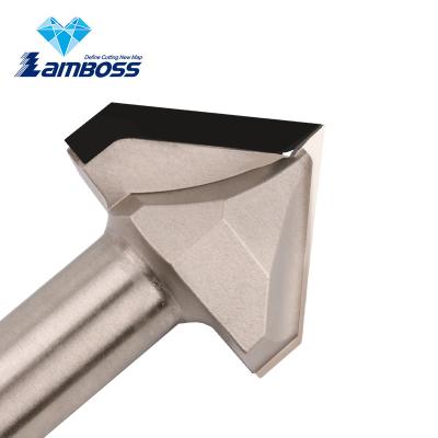 China Top Grade Pcd Diamond V Profile Router Bits For Woodworking Furniture Cabinet for sale
