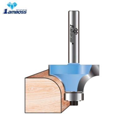 China Lamboss Cnc Rounding Over Milling Cutter With Ball Bearing Furniture Decorative Edges Carbide Router Bits for sale