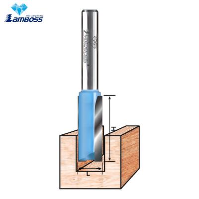 China Lamboss Customized Straight Bits For Wood And Home Woodworking Edge Routing for sale