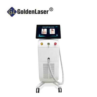China 600W 1200W Diode Triple Laser Remove Extra Hair Face Permanently Oem for sale