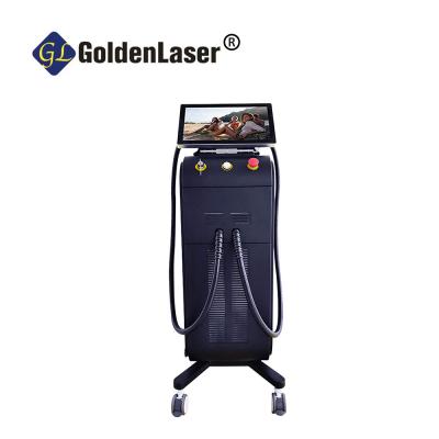 China Triple Wavelength Diode Laser/755 808nm 1064 Diode Laser Hair Removal Machine for sale