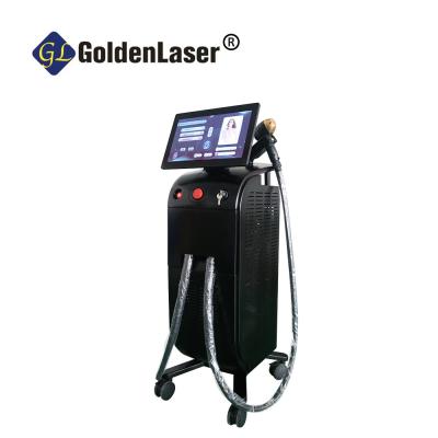 China 755nm 808nm 1064nm 3500W Triple Ice Diode Laser 100ms Hair Removal Machine for sale