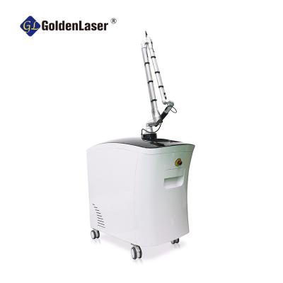China Pico Laser Tattoo Removal Picotech 755nm Picosecond Laser Q Switched Nd Yag Laser Machine for sale