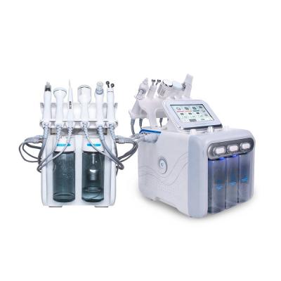 China 60Hz Microdermabrasion Facial Equipment H2o2 6 In 1 Hydro Dermabrasion Machine for sale