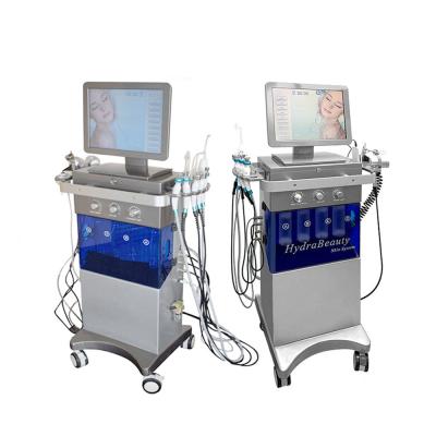 China 10 In 1 Neck Cleaning Hydrafacial Microdermabrasion Machine Bubble Facial for sale