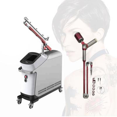 China Q Switched Picosecond Laser Machine 600mj/Cm2 TUV  Tattoo Removal Machine for sale