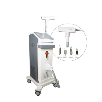 China 1000W 1064nm Q Switch Laser For Skin Lightening Tattoo Removal Nd Yag Laser Portable for sale