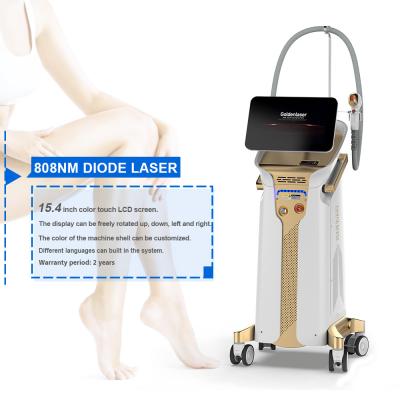 China 20HZ 5ms Permanent Leg 808 Nm Diode Laser Hair Removal At Home 800W for sale