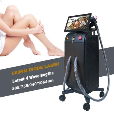 China 5ms To 400ms Yag 808nm Diode Laser Hair Removal Machine At Home 2500w for sale