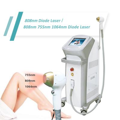 China remoção permanente dos pêlos faciais da máquina da remoção do cabelo do laser do diodo de 50J 808nm em casa à venda