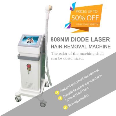 China ABS Shell 1kw Fda Approved 808 Diode Laser Hair Removal 4K Screen for sale