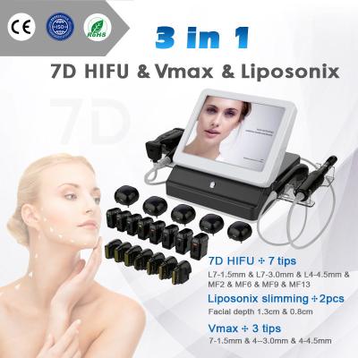 China 3d 4d 5d 7d 8d Hifu Slimming Machine Face Lifting Anti Wrinkle for sale