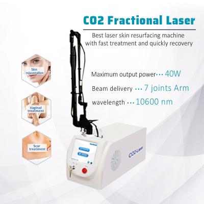 China Portable Ce Iso Approved Fractional Laser Machine Skin Resurfacing Vaginal Tightening for sale