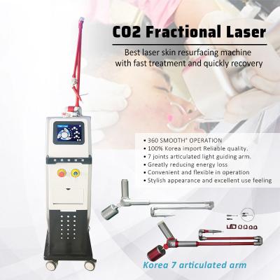China Ce Iso Approved Co2 Laser Skin Machine Anti Aging Wrinkle Removal for sale