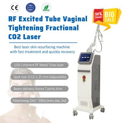 China OEM Water Cooling Co2 Fractional Laser Machine Face Lift for sale