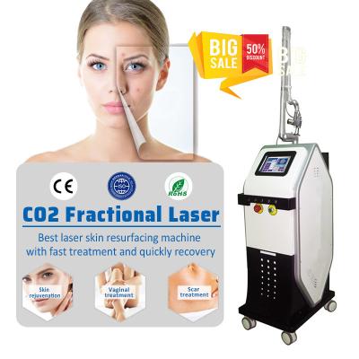 China Air Cooled Fractional Laser 40W/60W Co2 Machine Acne Scar Removal for sale