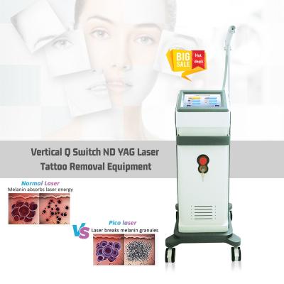 China Ce Certificate 1064nm Q Switched Ndyag Laser Pigmentation Removal Machine for sale