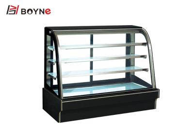 China 4 Layer Cake Showcase Dessert Display Bakery Shop Glass Normal Temperature for sale