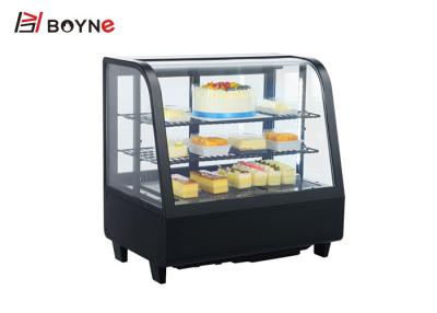 China Stainless Steel Cake Refrigerator Showcase / Bakery Display Cabinets for sale