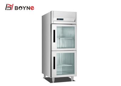 China 497W congelador ereto industrial, prateleira ajustável 620x750x1980 dos congeladores da exposição do restaurante 100kg à venda