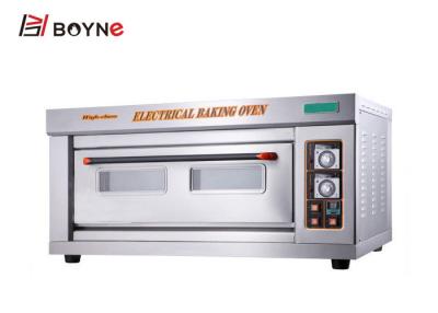 China Stainless Steel Industrial  Single Deck Bakery Oven With Mechanical Timer Digital Temperature Controller for sale