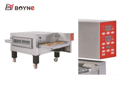 China Gas Conveyor Commercial Pizza Oven Stainless Steel Microcomputer Control 220V for sale