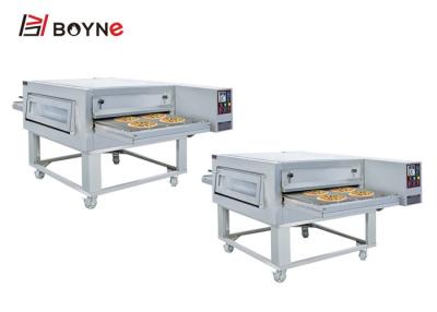 China Horno industrial de la pizza del transportador del aire caliente, máquina de la hornada de la pizza del acero inoxidable en venta