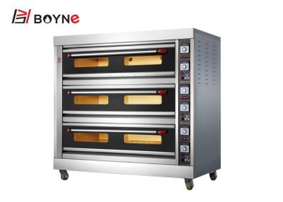China Three Layer Nine Trays 220V Electric Baking Oven for sale