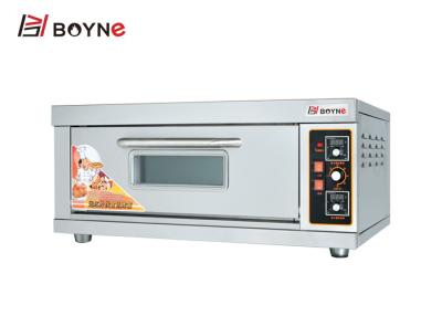中国 ステンレス鋼が付いている1つの皿のパン屋のデッキのオーブンの機械温度調節器 販売のため