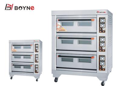 China CE Commercial Bakery Kitchen Equipment Stainless Steel Deck Oven for sale